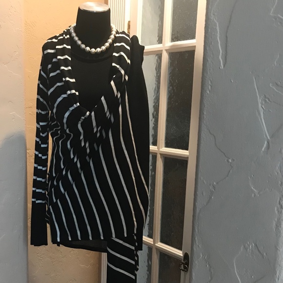 ❤️ NEW ❤️ DKNY Cardigan/ wrap sweater - Picture 1 of 14